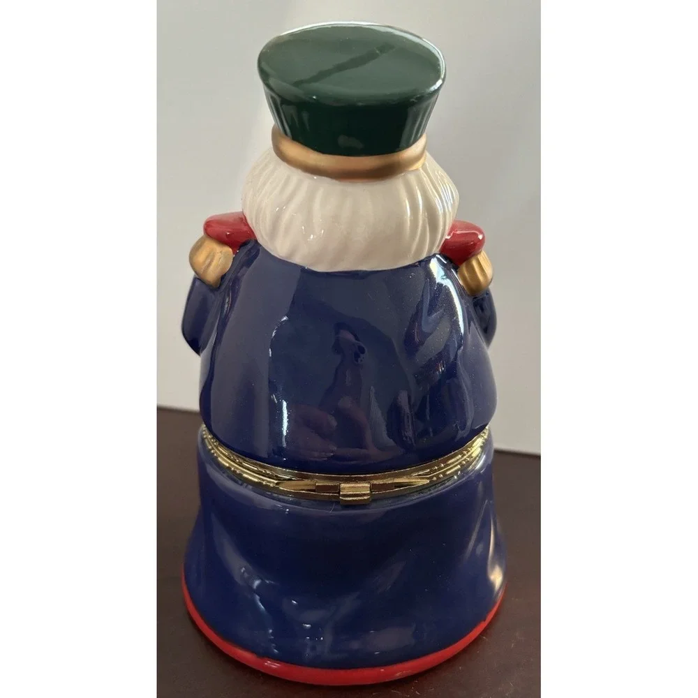 Mr. Christmas Nutcracker Porcelain Animated Waltz Dance Drum Music Box 2012 6.5